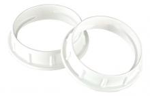Westinghouse 7000100 - 2 Aluminum Shade Rings for Medium Base Sockets