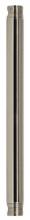 Westinghouse 7749200 - 1/2 ID x 24" Brushed Nickel Finish Extension Downrod