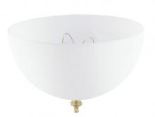 Westinghouse 8149400 - Acrylic White Dome Clip-On Shade