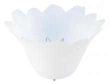 Westinghouse 8149900 - Polypropylene Satin Tulip Clip-On Shade