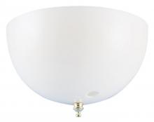 Westinghouse 8151400 - Acrylic White Dome Clip-On Shade with Pull-Chain Opening