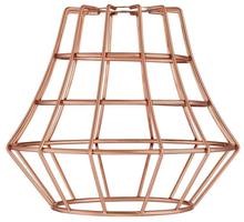 Westinghouse 8508500 - Brushed Copper Angled Bell Cage Shade