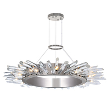 CWI Lighting 1170P32-12-613 - Thorns 12 Light Chandelier With Polished Nickle Finish