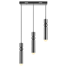CWI Lighting 1225P20-3-613 - Chime LED Island/Pool Table Chandelier With Polished Nickel Finish