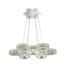 CWI Lighting 5616P27ST-R - Odessa LED Chandelier With Chrome Finish