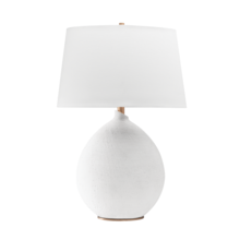 Hudson Valley L1361-WH - 1 LIGHT TABLE LAMP