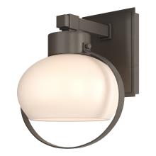 Hubbardton Forge 304301-SKT-77-GG0356 - Port Small Outdoor Sconce