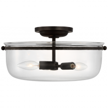 Visual Comfort  CHC 4269AI-CG - Lorford Medium Semi-Flush