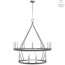 Visual Comfort  CHC 5882AI/NRT - Darlana Extra Large Two Tier Chandelier