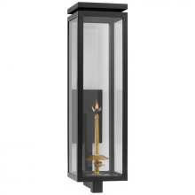 Visual Comfort  CHO 2561BLK-CG - Fresno Large Bracketed Gas Wall Lantern