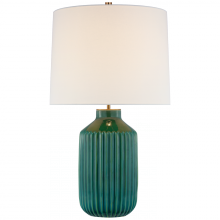 Visual Comfort  KS 3636EGC-L - Braylen Medium Ribbed Table Lamp