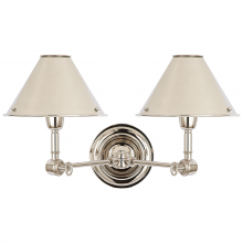 Visual Comfort  RL 2252PN - Anette Double Sconce