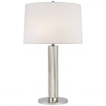Visual Comfort  RL 3094PN-L - Barrett Medium Knurled Table Lamp
