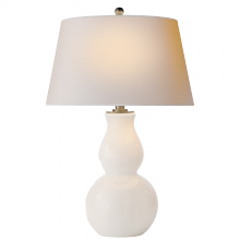 Visual Comfort  SL 3811WG-NP - Open Bottom Gourd Table Lamp