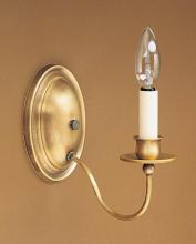 Northeast Lantern 119-AB-LT1 - Wall Sconce 1 J-Arm Antique Brass 1 Candelabra Socket Eggshell Shade