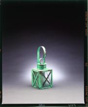 Northeast Lantern 5011-VG-MED-CLR - Can Top X-Bars Wall Verdi Gris Medium Base Socket Clear Glass