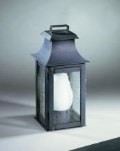Northeast Lantern 5611-DB-CIM-CLR - Pagoda Wall Dark Brass Medium Base Socket With Chimney Clear Glass