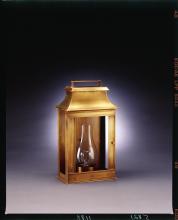 Northeast Lantern 5721-AC-CIM-CLR - Pagoda Wall Antique Copper Medium Base Socket With Chimney Clear Glass