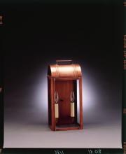 Northeast Lantern 8031-AB-LT2-CLR - Culvert Top Wall Antique Brass 2 Candelabra Sockets Clear Glass