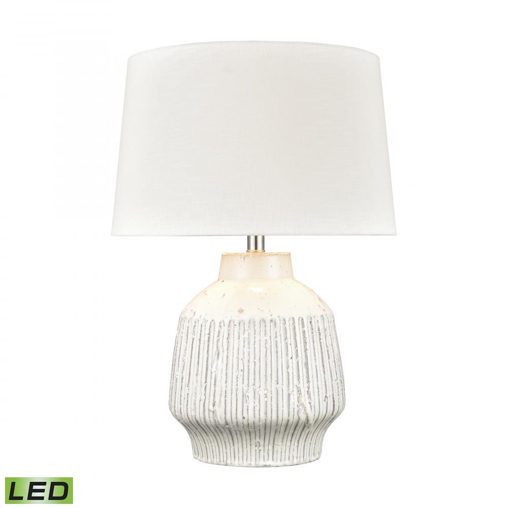 Rhoda 24'' High 1-Light Table Lamp - White - Includes LED Bulb