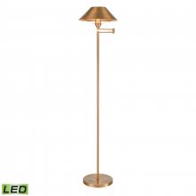 ELK Home S0019-9604-LED - Arcadia 63'' High 1-Light Floor Lamp - Aged Brass - Includes LED Bulb