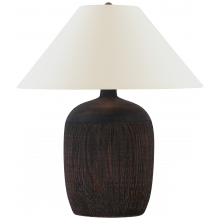 Visual Comfort  CHA 8662BWT-L - Portis 32" Combed Round Table Lamp