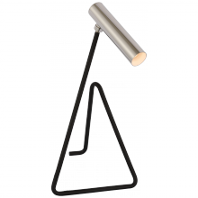 Visual Comfort  KW 3430BLK/PN - Flesso Medium Desk Lamp