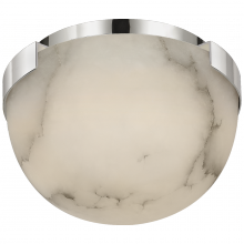 Visual Comfort  KW 4011PN-ALB - Melange 5" Solitaire Flush Mount