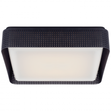 Visual Comfort  KW 4084BZ-WG - Precision 16" Square Flush Mount