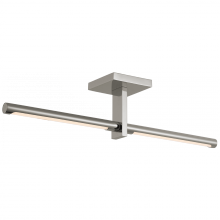 Visual Comfort  KW 4730PN - Axis 24" Linear Flush Mount