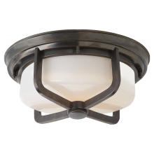Visual Comfort  TOB 4013BZ-WG - Milton Large Flush Mount