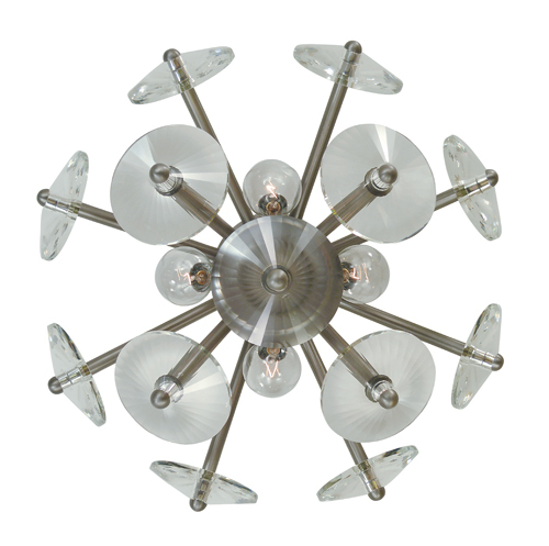 4-Light Satin Pewter Apogee  Bath Sconce